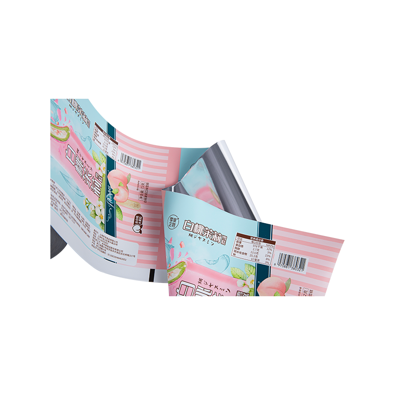 Rolka wielowarstwowej folii do współwytłaczania z nadrukiem na patyku Rolka wielowarstwowej folii do współwytłaczania z nadrukiem na patyku