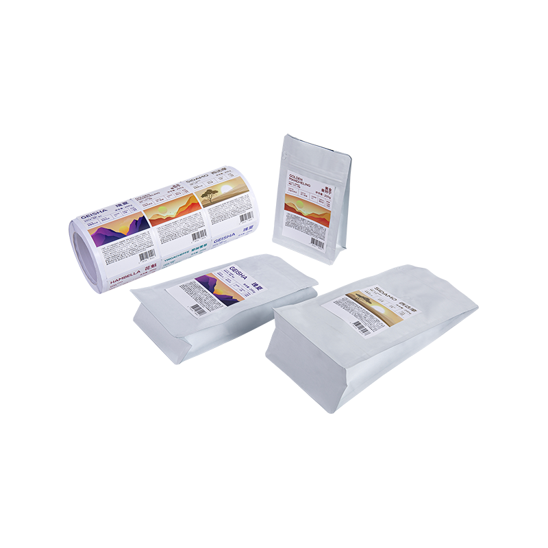 Torba do pakowania kawy 250 g, 500 g, 1 kg z naklejką Torba do pakowania kawy 250 g, 500 g, 1 kg z naklejką