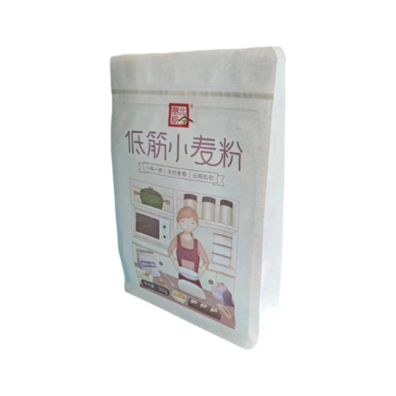 Wytrzymały, trwały, oddychający i odporny na rozdarcie woreczek z degradowalnego papieru pakowego Wytrzymały, trwały, oddychający i odporny na rozdarcie woreczek z degradowalnego papieru pakowego