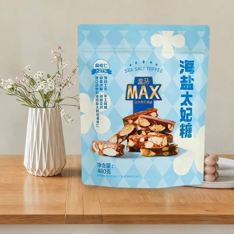 Żywa, kolorowa torba na przekąski z nadrukiem cyfrowym